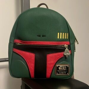Loungefly Disney Star Wars Boba Fett Mini Backpack